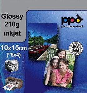 Fotopapir glossy A6 210 g 100x150mm 50 stk. - NoName