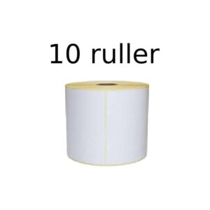 Rabatpakke - Zebra 10 ruller Thermal pakkelabels á 240 stk 102mm x 190mm - Zebra