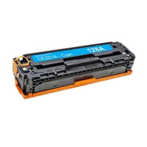HP 128A cyan toner Kompatibel CE321A - 1.300 sider - HP - Kompatibel