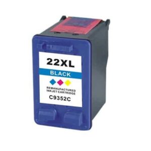 HP 22XL farve blækpatron Kompatibel C9352CE - 18ml - HP - Kompatibel