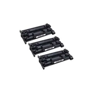 Rabatpakke - HP 26A sort 3 stk toner Kompatibel CF226A 9.300 sider - HP - Kompatibel