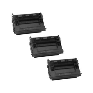 Rabatpakke - HP 37X sort 3 stk. toner Kompatibel CF237X 75.000 sider - HP - Kompatibel