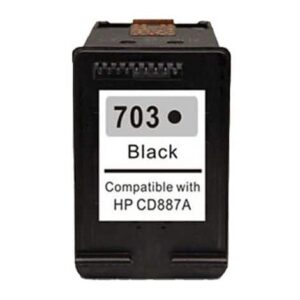 HP 703 sort blækpatron Kompatibel CD887AE - 15ml - HP - Kompatibel
