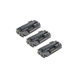 Rabatpakke - HP 80A sort 3 toner Kompatibel CF280A 8.100 sider - HP - Kompatibel