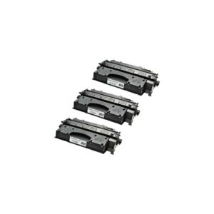 Rabatpakke - HP 80X sort 3 stk toner Kompatibel CF280X 17.000 sider - HP - Kompatibel