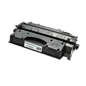 HP 80X sort toner Kompatibel CF280X - 6.800 sider - HP - Kompatibel