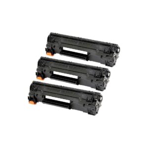 Rabatpakke - HP 83X sort 3 stk toner Kompatibel CF283X 6.600 sider - HP - Kompatibel