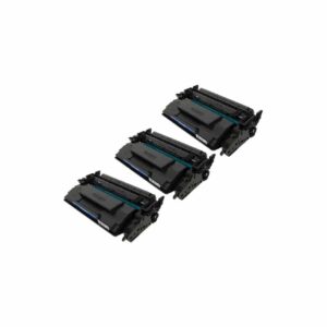 Rabatpakke - HP 87A sort 3 toner Kompatibel CF287A 27.000 sider - HP - Kompatibel