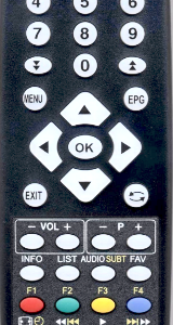 Fjernbetjening, erstatning, IRC83269-OD - KOZ