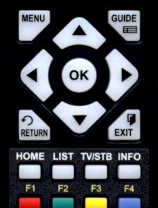 Fjernbetjening, erstatning til Viasat HD, IRC83621-OD - KOZ
