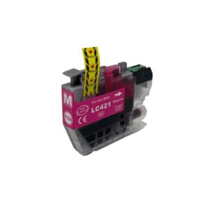 Brother LC421M magenta blækpatron Kompatibel LC421M - 200 sider - Brother