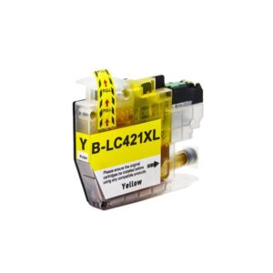 Brother LC421XLY gul blækpatron Kompatibel LC421XLY - 500 sider - Brother