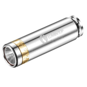 LED Lommelygte, 520LM, Rustfritstål, Lumintop Torpedo 007 - KOZ