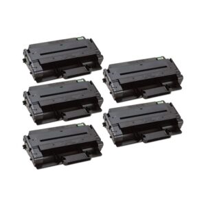 Rabatpakke - Samsung MLT-D205E sort 5 stk toner kompatibel SU951A-5 50.000 sider - Kompatibel - Samsung