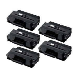 Rabatpakke - Samsung MLT-D205L sort 5 stk toner kompatibel SU963A-5 25.000 sider - Kompatibel - Samsung