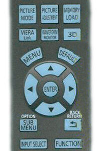 Panasonic fjernbetjening, original, N2QAYB000680 - KOZ