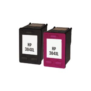 Rabatpakke - HP 304XL 1 x sort 1 x farve Kompatibel HP 304XL - 28ml - HP - Kompatibel