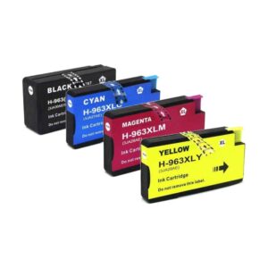 Rabatpakke - HP 963XL 1 x BK-C-M-Y kompatibel 963XL 134,5 ml - HP - Kompatibel