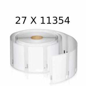 Rabatpakke - 27 stk Dymo 11354 universaletiketter Kompatibel S0722540 27 x 1000 stk 57 x 32mm - Dymo - Kompatibel