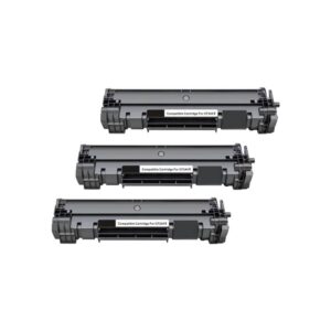 Rabatpakke - HP 44X sort 3 stk toner Kompatibel CF244X - 6.000 sider - HP - Kompatibel