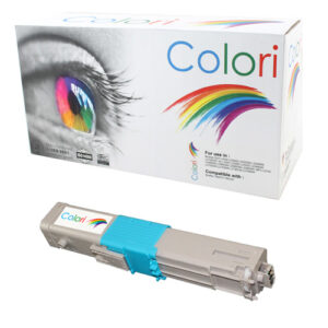 Printer Toner, OKI, C310 C330 C510 C530, Cyan - KOZ