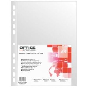 Plastlommer A4 - 100 stk, 40 mic Glasklar med Topåbning - NoNamece products