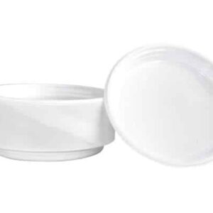 Plasttallerkner genanvendelig 22 cm flad - 100 stk - NoNameCE PRODUCTS