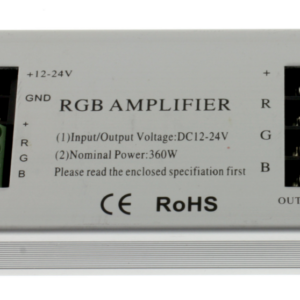 RGB repeater/forstærker, 12/24V, 30A - KOZ