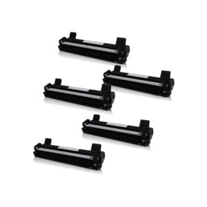 Rabatpakke - Brother TN1050XP sort 5 stk toner Kompatibel B1050XP 10.000 sider - Brother