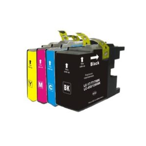 Rabatpakke - Brother LC1280XL 4 farver BK-C-M-Y Kompatibel LC1280XL 89ml - Brother