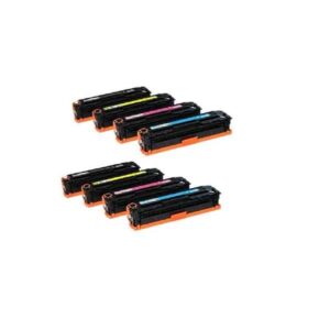 Rabatpakke - HP 128A 2 x BK-C-M-Y Kompatibel 128A 11.800 sider - HP - Kompatibel