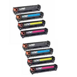 Rabatpakke - HP 131A 2 x BK-C-M-Y. Kompatibel 131A 15.600 sider - HP - Kompatibel