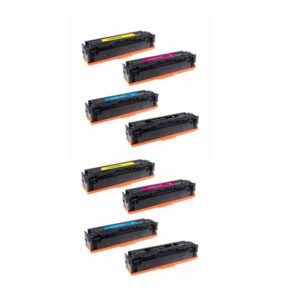 Rabatpakke - HP 201X 2 x BK-C-M-Y. Kompatibel 201X 19.400 sider - HP - Kompatibel