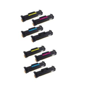 Rabatpakke - HP 312X/A 2 x BK-C-M-Y. Kompatibel 312X/A 25.000 sider - HP - Kompatibel