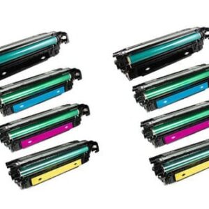 Rabatpakke - HP 504XA 4 farver 2x BK-C-M-Y Kompatibel 504XA 64000 sider - HP - Kompatibel