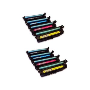 Rabatpakke - HP 507X 2 x BK-C-M-Y. Kompatibel 507X 58.000 sider - HP - Kompatibel