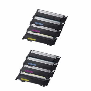 Rabatpakke - Samsung CLT-404S 2 x 4 farver BK-C-M-Y toner Kompatibel CLT-P404C 9.000 sider - Kompatibel - Samsung