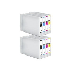 Rabatpakke - Epson T04B1-T04B4 2 x BK-C-M-Y stk blækpatron Kompatibel C13T04B140-2 39.200 sider - Epson - kompatibel