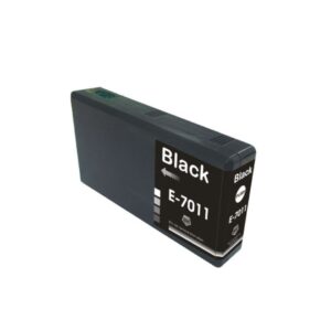 Epson T7011 sort blækpatron Kompatibel C13T70114010 - 72ml - Epson