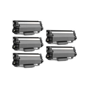Rabatpakke - Brother TN2510 sort 5 stk toner kompatibel TN2510 6.000 sider - Brother