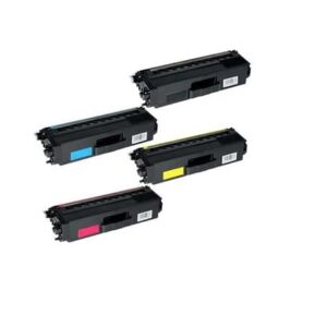 Rabatpakke - Brother TN910 4 farver BK-C-M-Y toner Kompatibel TN910 36.000 sider - Brother