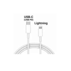 USB-C til Lightning Opladningskabel 1 m - Hurtig og Effektiv Opladning - Devia