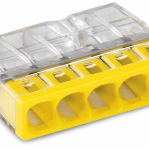 Samlemuffe, skrueløs, 5x2,5mm2, Wago 2273-205 - KOZ