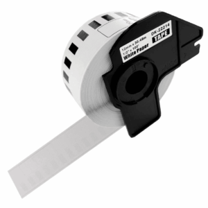 Brother DK22214 rulle kontinuerlig papir etiketter  12mm x 30,48 meter  Kompatibel  DK22214 - INKpartner ApS