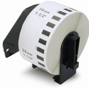 Brother DK22225 rulle kontinuerlig papir etiketter  38mm x 30,48 meter  Kompatibel  DK22225 - INKpartner ApS
