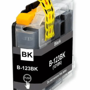 Brother LC123BK sort printerpatron 600 sider  alternativ  LC123BK - INKpartner ApS