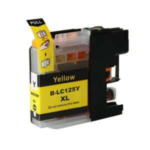 Brother LC125XLY gul printerpatron 1.200 sider  alternativ  LC125XLY - INKpartner ApS