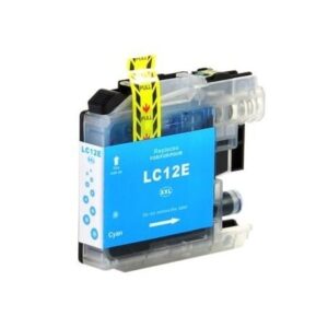 Brother LC12EC cyan printerpatron 13 ml alternativ  LC12EC - INKpartner ApS