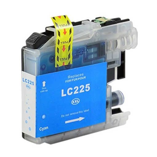 brother-lc225xlc-cyan-printerpatron-1200-sider-alternativ-lc225xlc-797114 Brother LC225XLC cyan printerpatron 1200 sider alternativ LC225XLC - INKpartner ApS