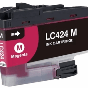 Brother LC424M magenta printerpatron 750 sider  alternativ  LC424M - INKpartner ApS